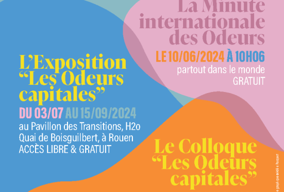 Flyer "L'exposition, Les Odeurs capitales" (verso)