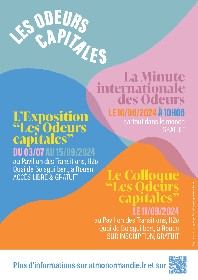 Flyer "L'exposition, Les Odeurs capitales" (verso)