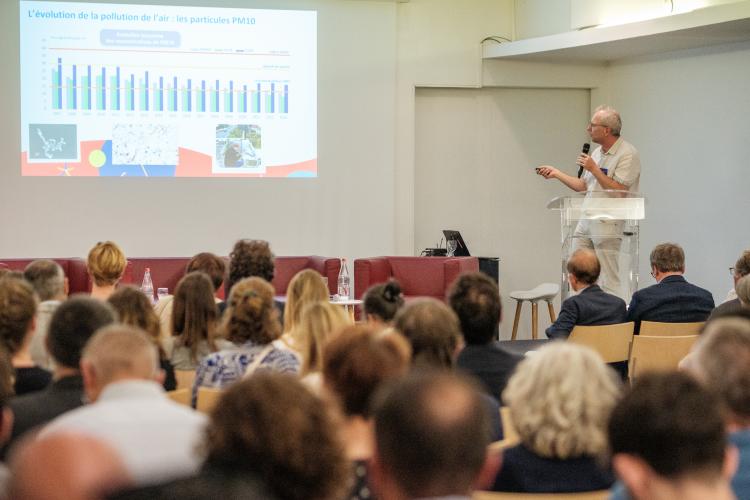 Célébration des 50 ans d'Atmo Normandie : présentation de l'évolution de la pollution de l'air sur les 50 dernières années